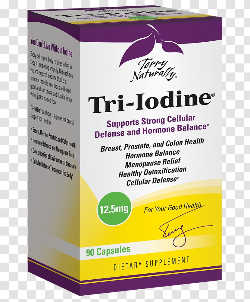 Dietary Supplement Iodine Capsule Thyroid Mineral - Magnesium - Tablet Transparent PNG