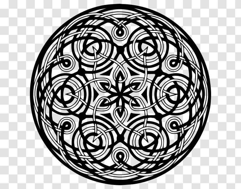 Tattoo Drawing Tribe - Art - Watercolour Mandala Transparent PNG