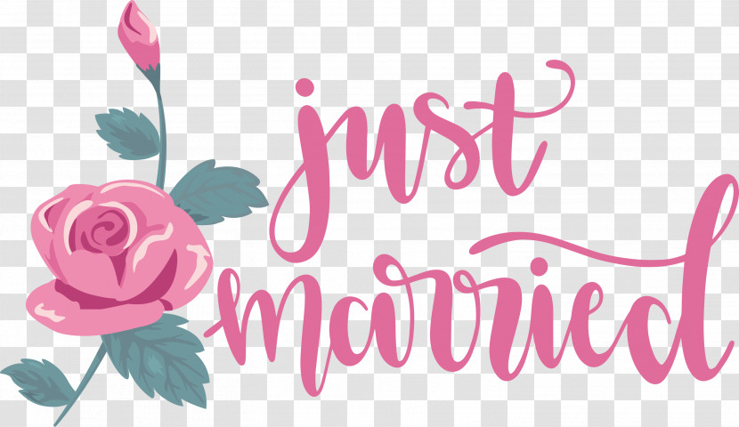 Just Married Wedding Transparent PNG