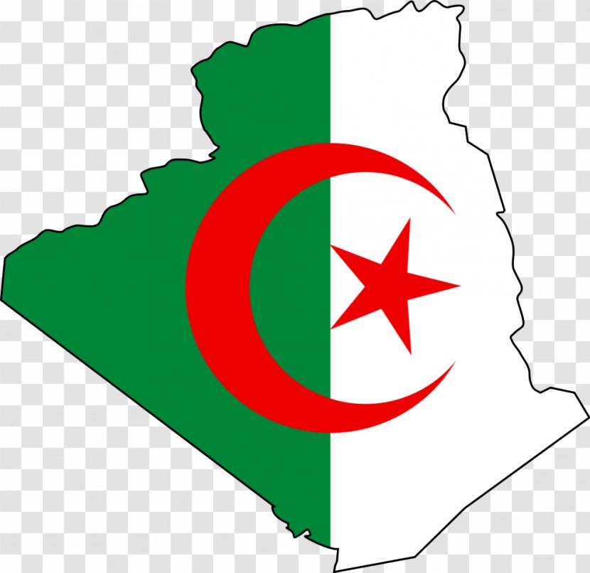 Flag Of Algeria Map Namibia - Leaf - Pakistan Transparent PNG