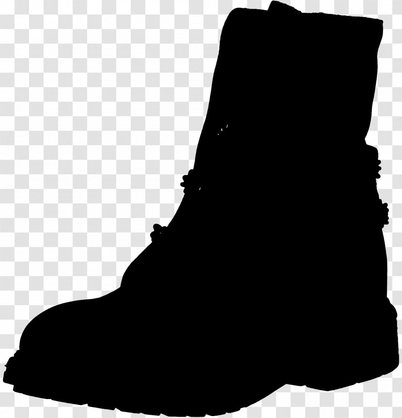 Shoe Boot Walking Font Silhouette - White Transparent PNG