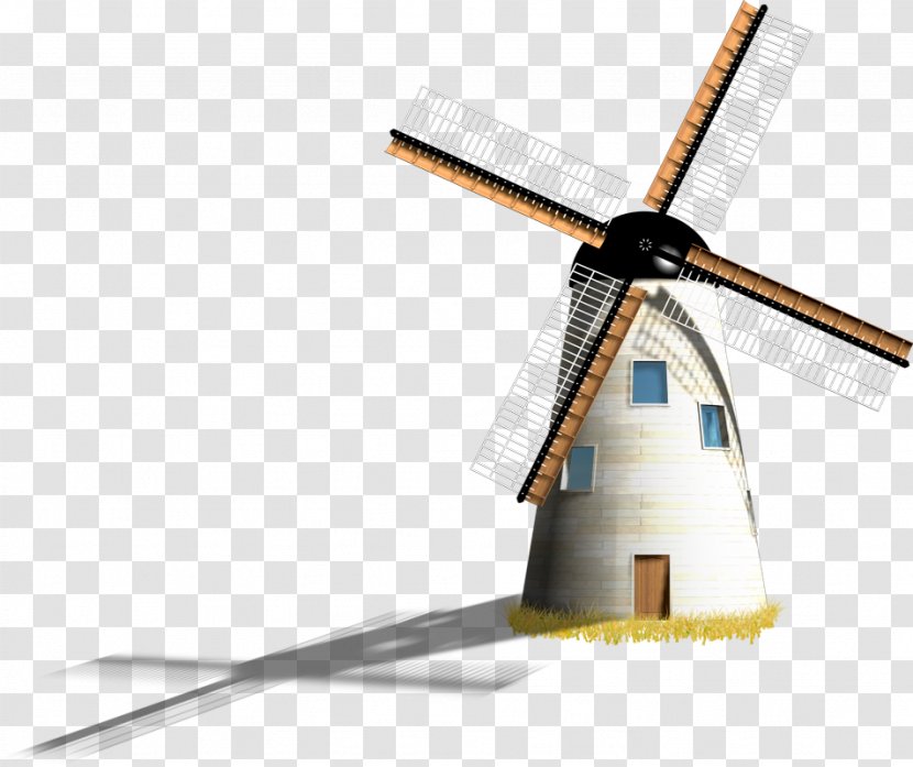 Netherlands Windmill Illustration - Software - Dutch Energy Producers Transparent PNG