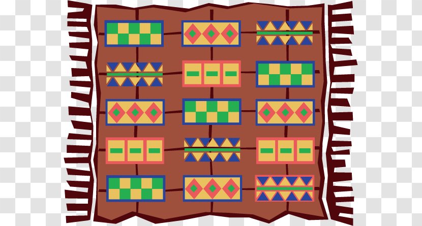 Africa Clip Art - Recreation - Geometric African Style Carpet Transparent PNG