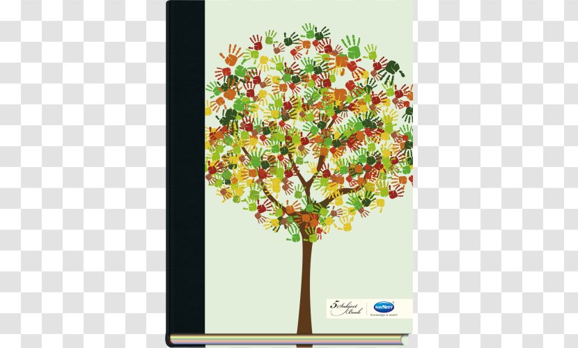 Tree Hand Paper Fingerprint Transparent PNG