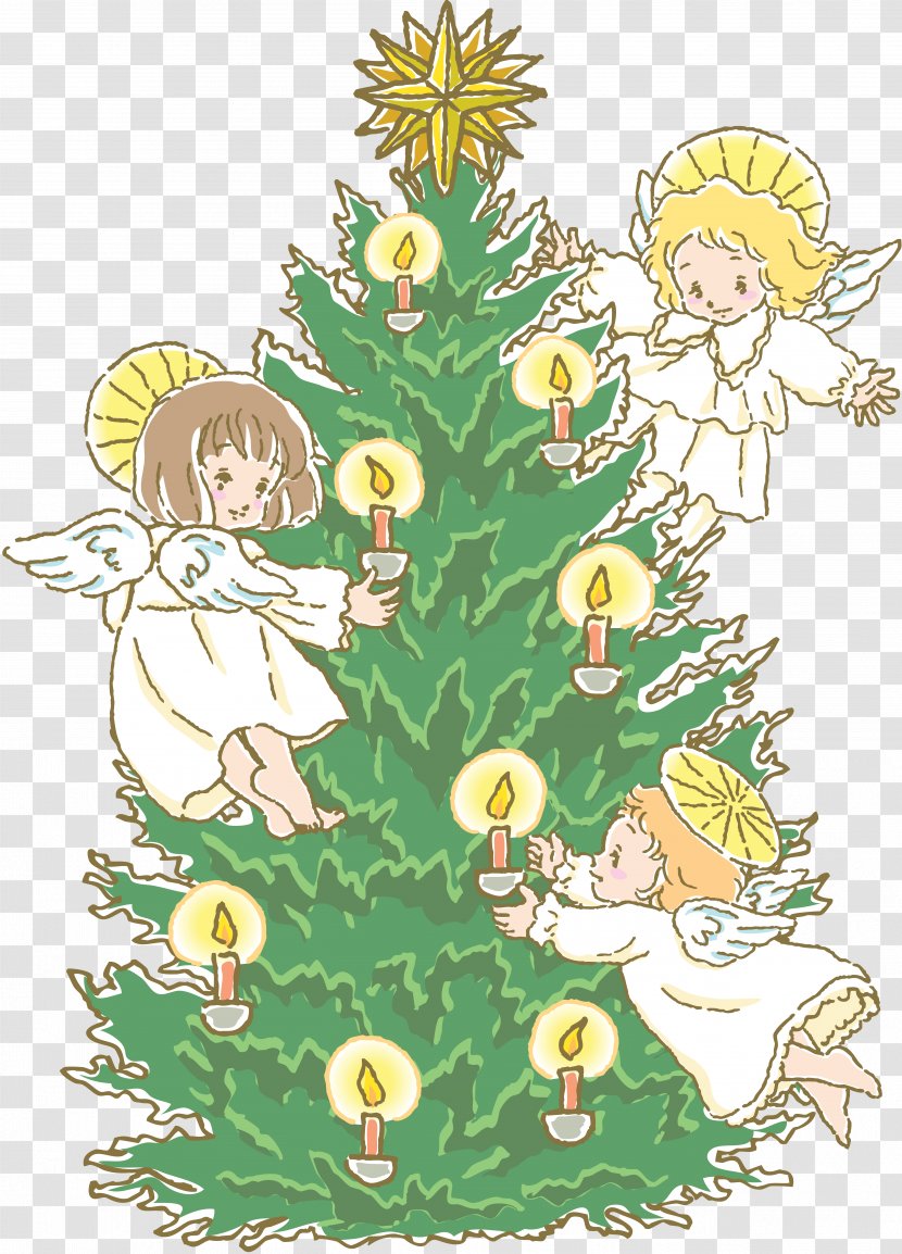 Christmas Tree Ornament Spruce Clip Art Transparent PNG