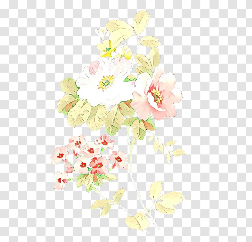 Watercolor Flower Background - Rose - Bouquet Paint Transparent PNG