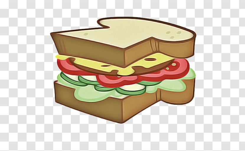 Hamburger Cartoon - Sandwich - American Cheese Bacon Transparent PNG