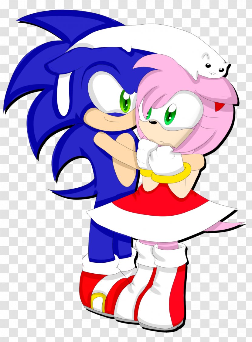 Amy Rose Sonic The Hedgehog 2 Doctor Eggman SegaSonic - Flower - A Cat In Hat Transparent PNG