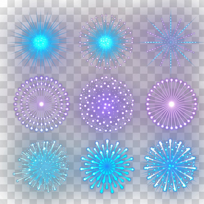 Light Adobe Fireworks - Glare - Decorative Material Transparent PNG
