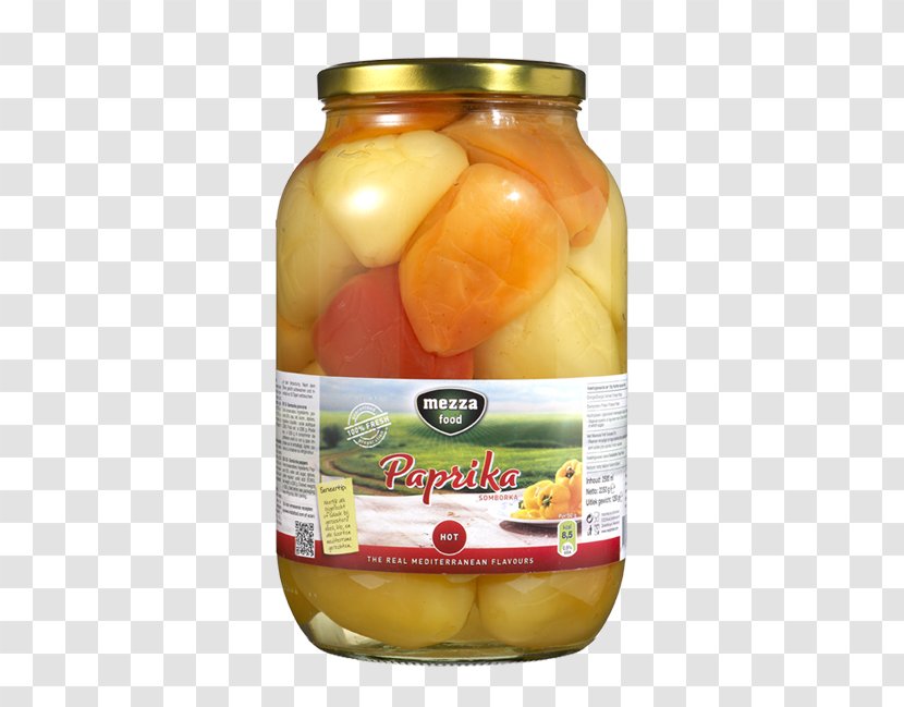 Giardiniera Tursu Bell Pepper Vegetarian Cuisine Meze - Food Preservation - Vegetable Transparent PNG