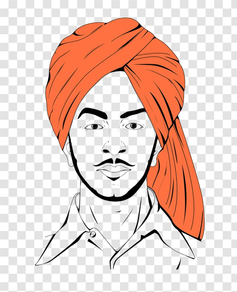 Bhagat Singh Indian Independence Movement Clip Art Sticker - Tree Transparent PNG