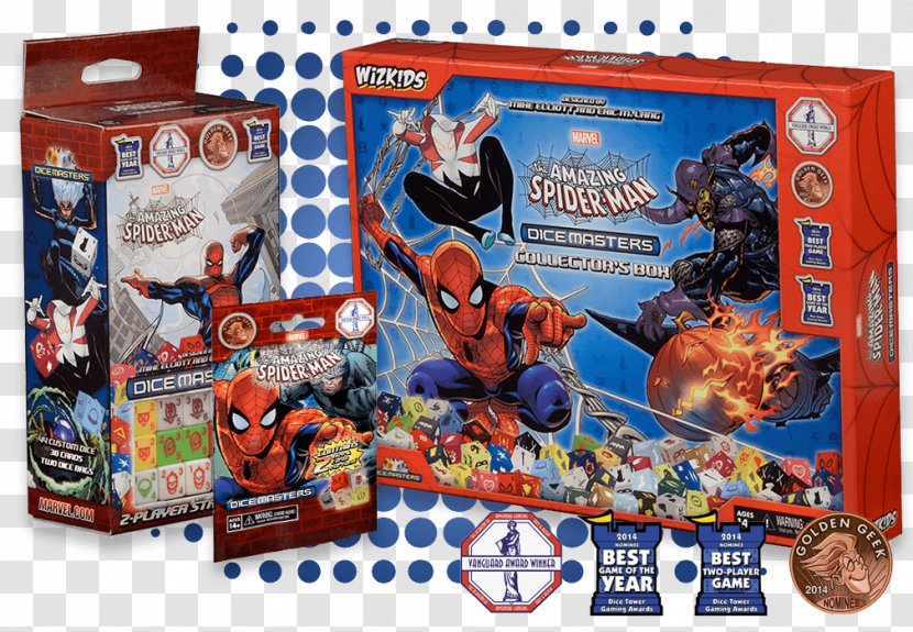 Spider-Man Game WizKids Marvel Comics Dice - Play Transparent PNG
