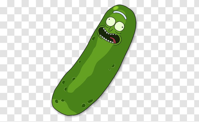 Rick Sanchez Pickled Cucumber Pickle Morty Smith Pickling - And - Youtube Transparent PNG