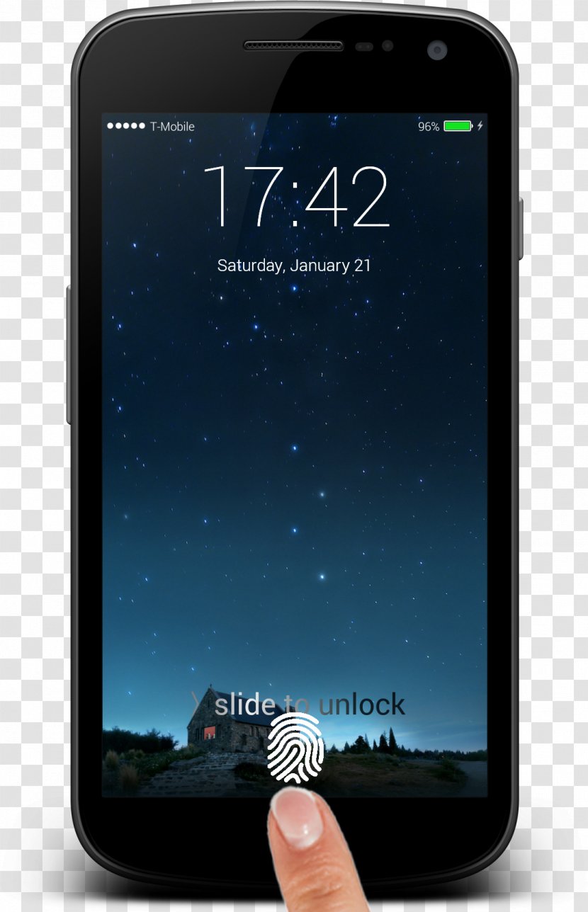Feature Phone Smartphone Handheld Devices Multimedia - Gadget - Slide Unlock Transparent PNG