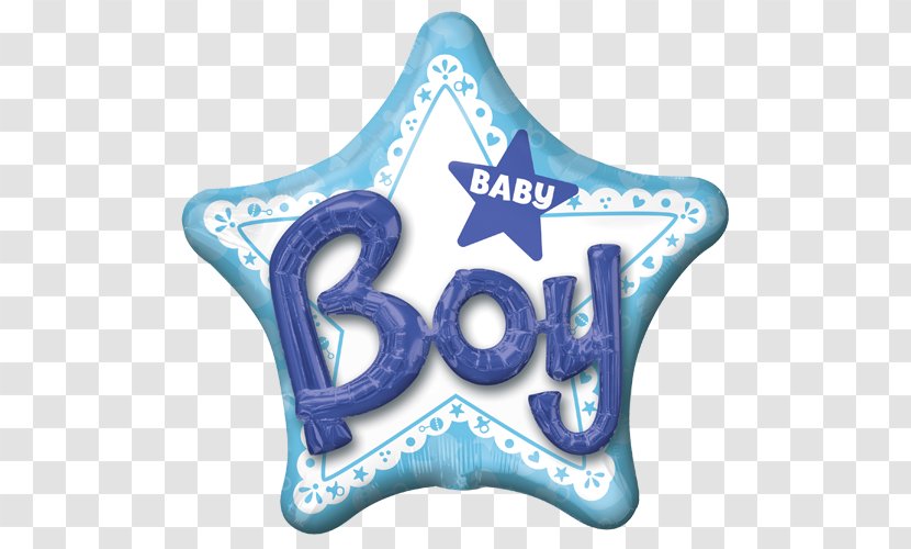 Balloon Baby Shower Infant Boy Birthday - Blue Transparent PNG