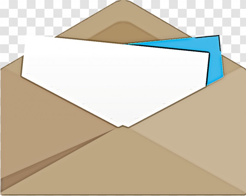 Envelope - Mail - Diagram Beige Transparent PNG