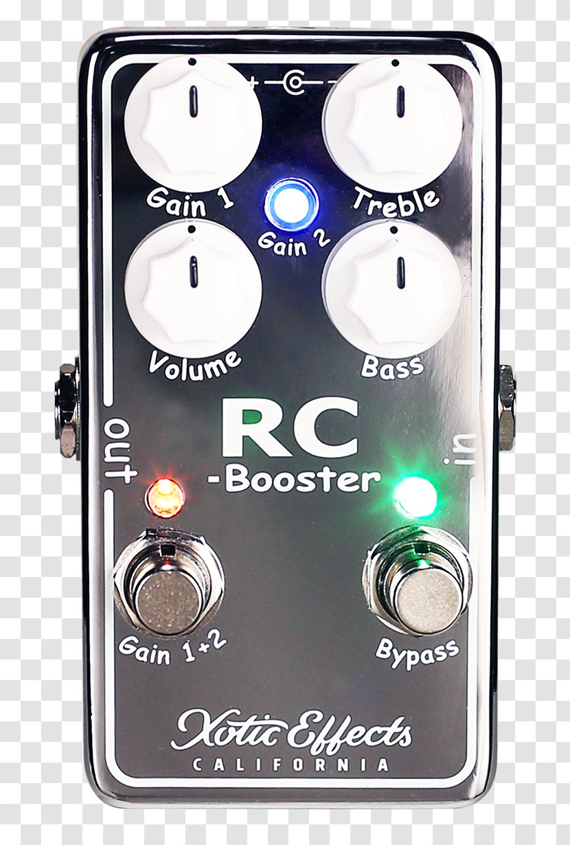 Xotic RC Booster Effects Processors & Pedals EP Distortion Guitarist - Flower - Equalizer Transparent PNG