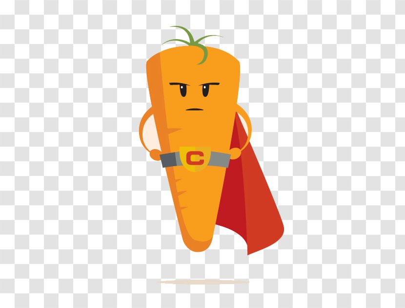 Clark Kent Juice Advertising Illustration - Flat Carrot Superman Transparent PNG