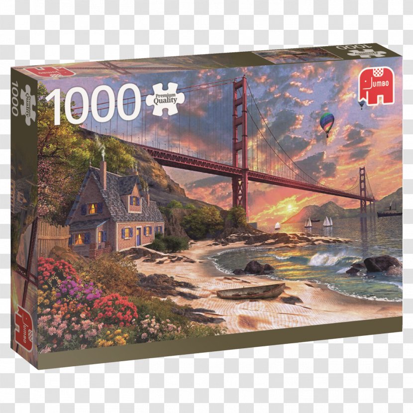 Golden Gate Bridge Jigsaw Puzzles Game - Puzzle Video Transparent PNG