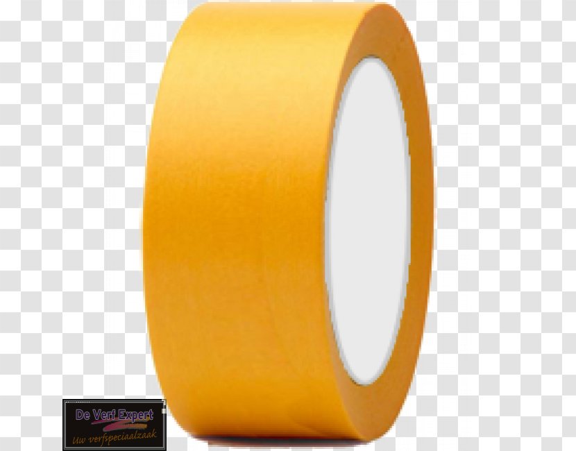 Gaffer Tape Adhesive - Yellow - Gold Transparent PNG