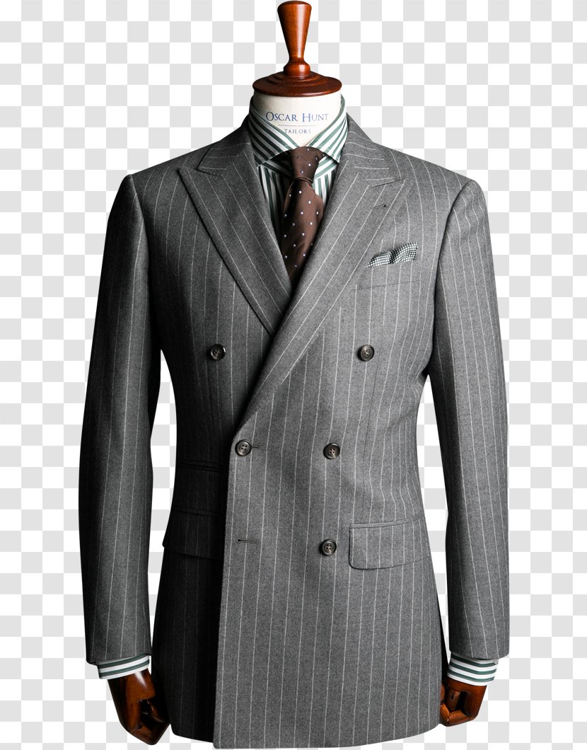 Suit Tuxedo Formal Wear Pin Stripes Blazer - Doublebreasted - Suspenders Transparent PNG