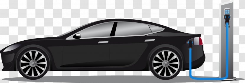 Tesla Model S Motors X Car - Full Size Transparent PNG