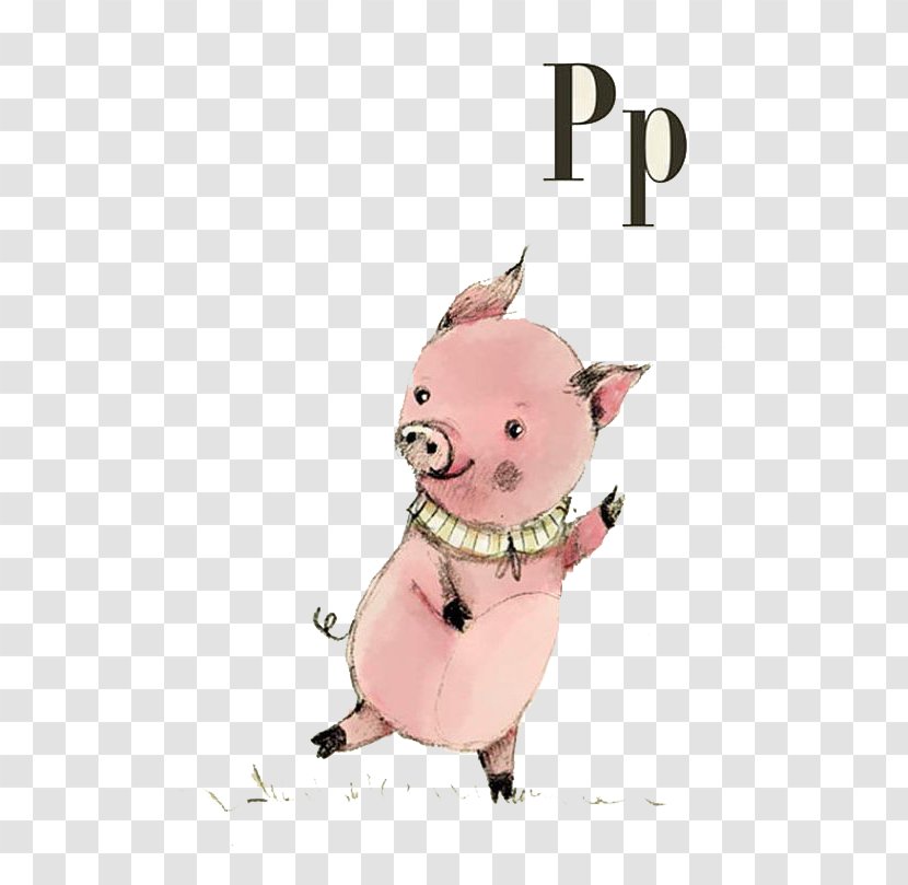 Domestic Pig Illustrator Art Illustration - Mammal - Cartoon Transparent PNG