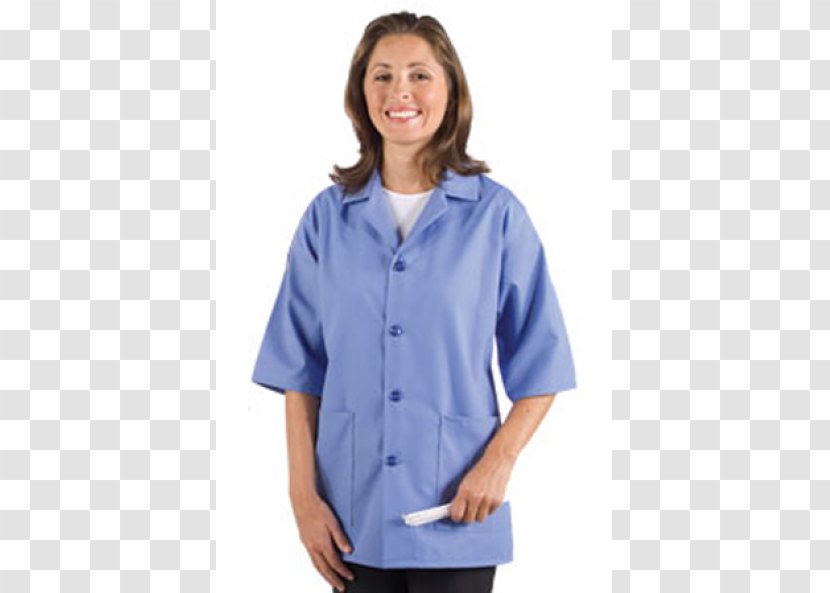 T-shirt Hoodie Smock-frock Lab Coats Sleeve - Coat Transparent PNG