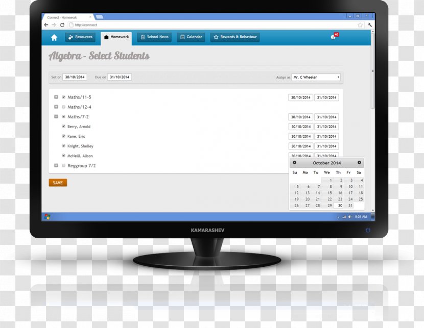 Business System Computer Program Monitors Web Portal - Display Device - Student Busy Transparent PNG