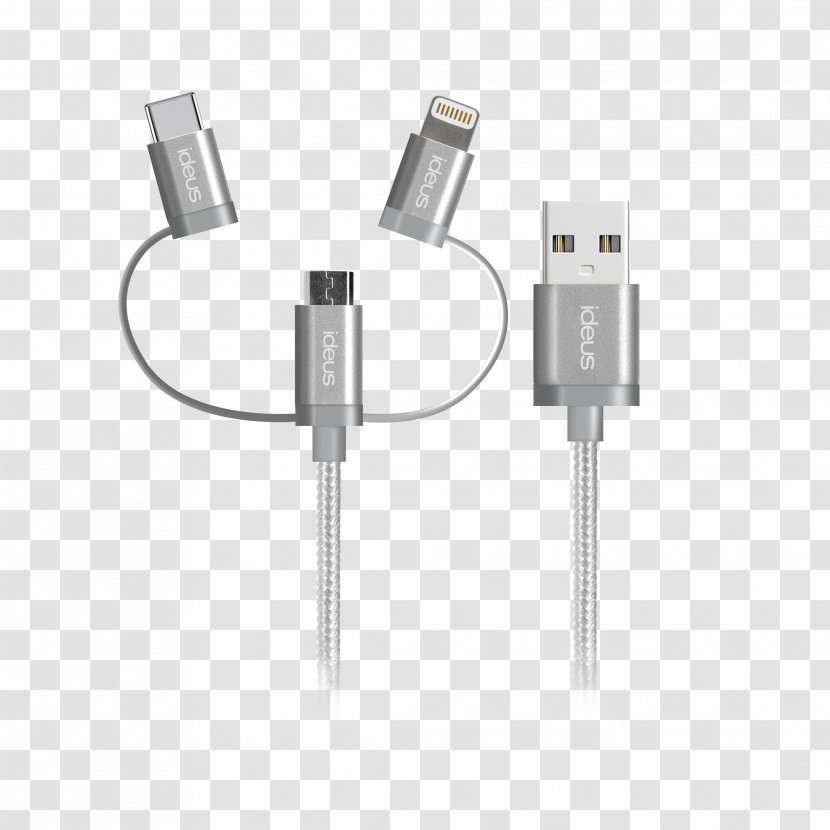 Electrical Cable IPhone 7 Plus Lightning Battery Charger USB - Iphone - Micro Usb Transparent PNG