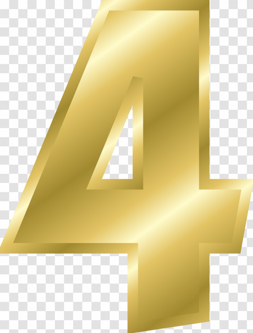Number Clip Art - Alphabet - Three Transparent PNG