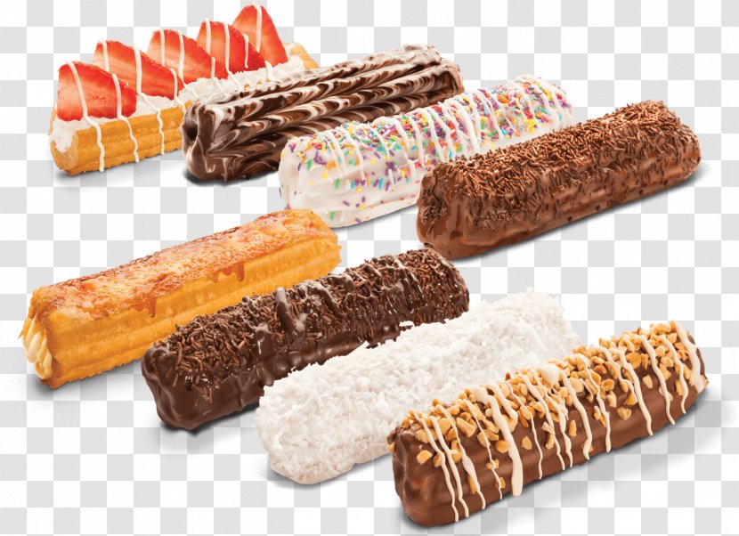 Donuts Churro Spanish Doughnuts Food Frosting & Icing - Petit Four Transparent PNG