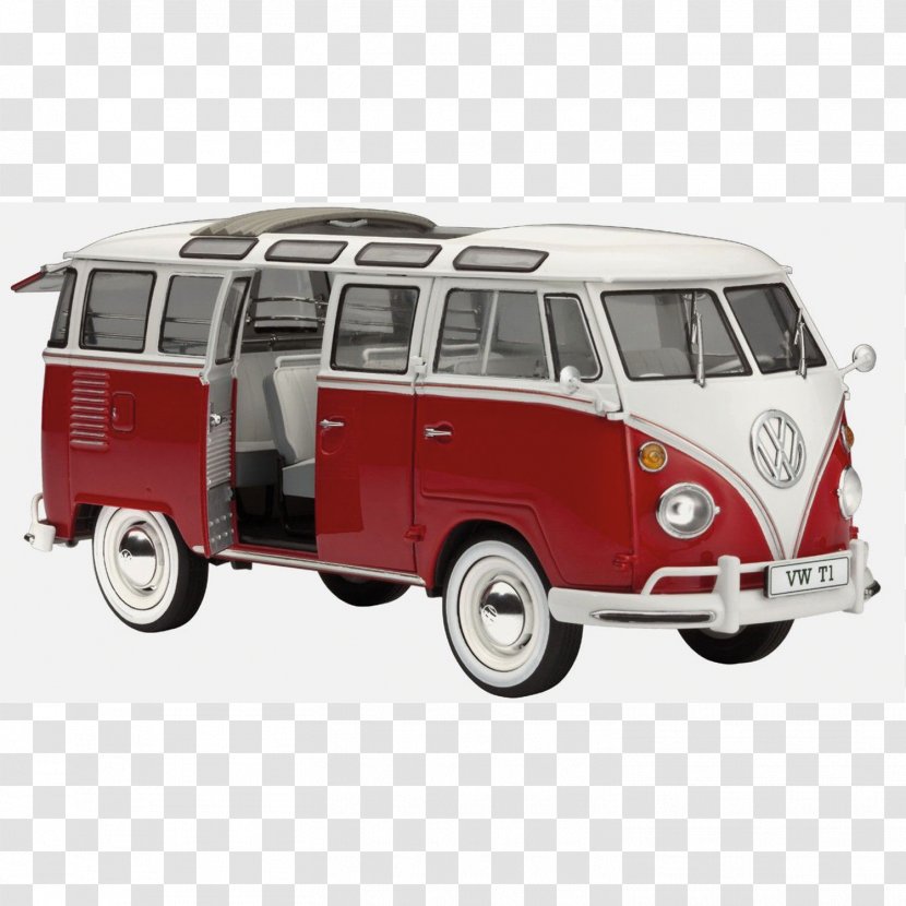 Volkswagen Type 2 Beetle Van Golf - Plastic Model - Vw Bus Transparent PNG