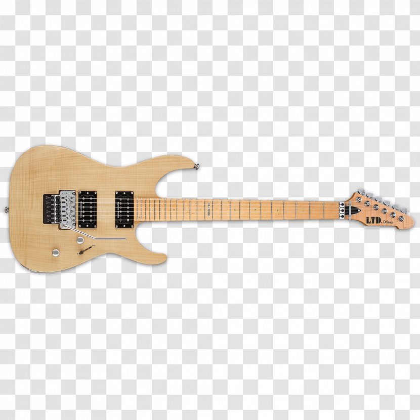 Fender Stratocaster Electric Guitar Musical Instruments ESP LTD EC-1000 - String Transparent PNG