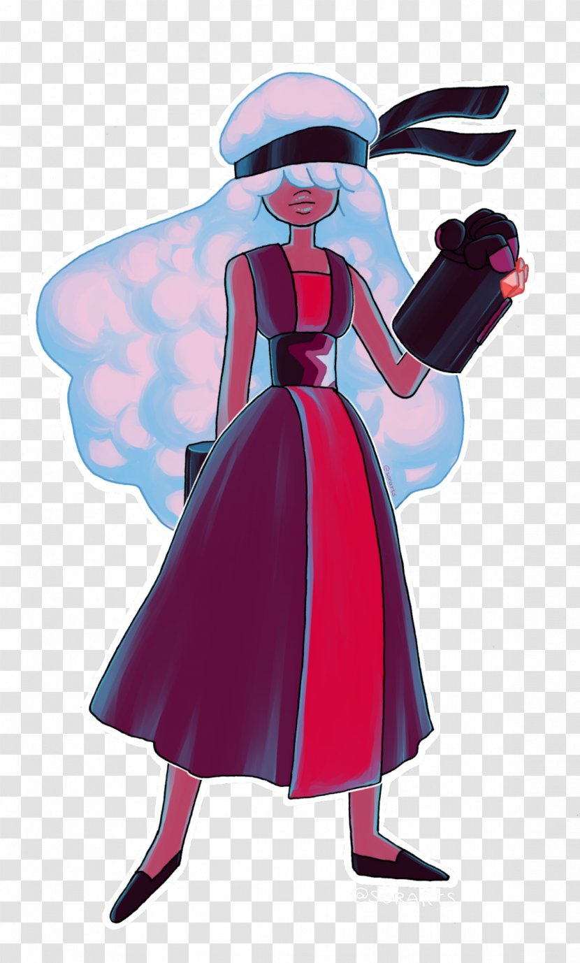 Garnet Sapphire Peridot Padparadscha Hair - Color - It's You That's Chosen Transparent PNG