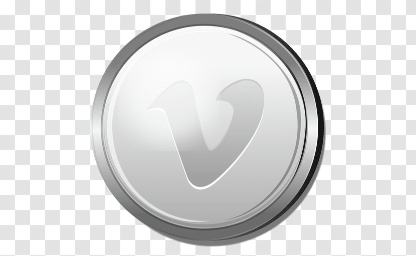 Logo Symbol - Heart - Metallic Vector Transparent PNG