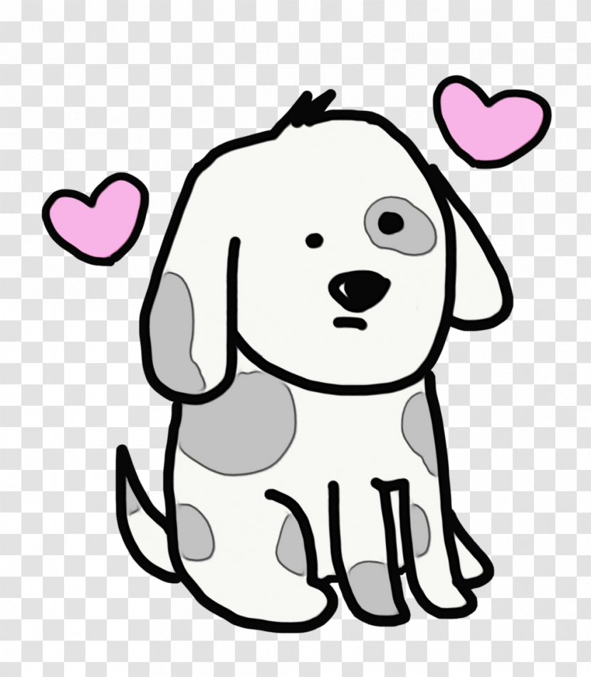Dalmatian Dog Puppy Breed Character Snout - Shih Tzu Companion Transparent PNG