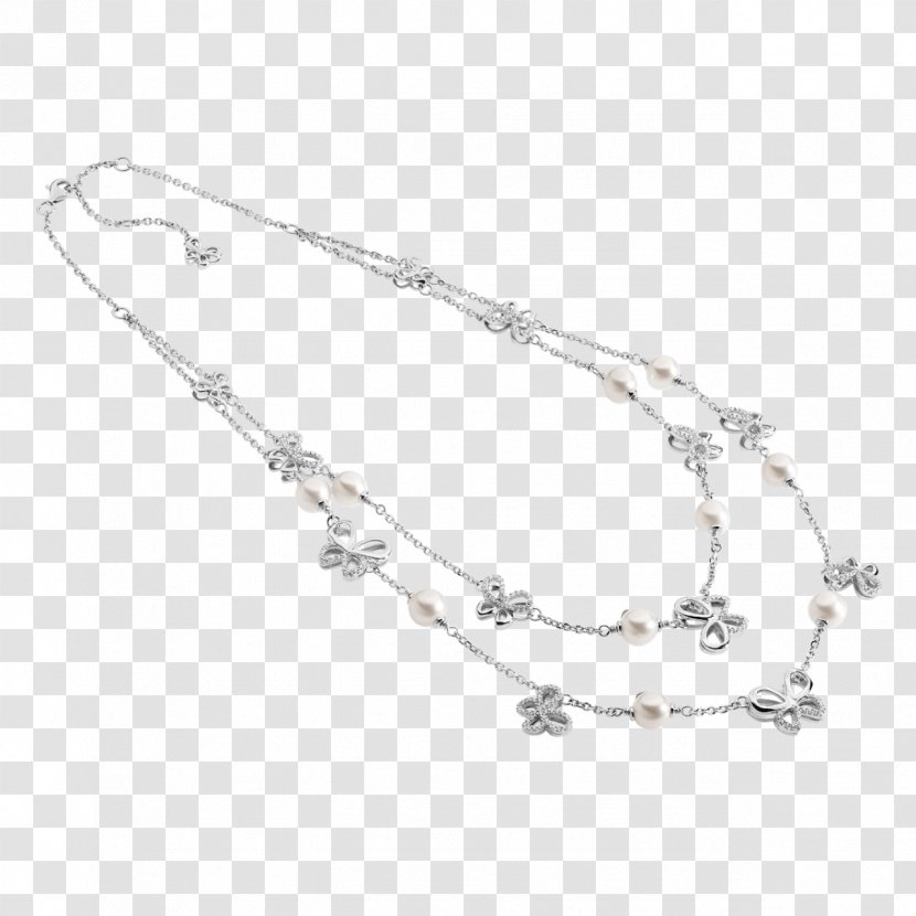 Necklace Body Jewellery Silver Chain Transparent PNG