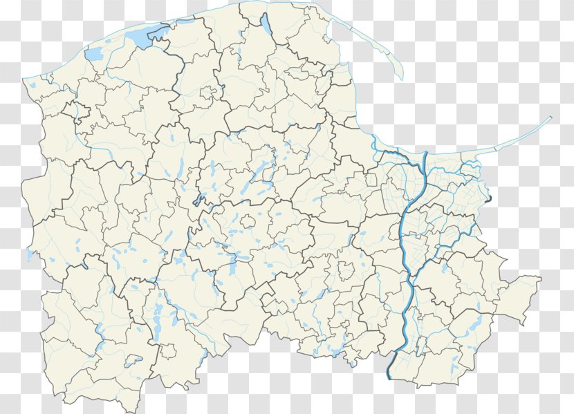 Kwidzyn Hel Tczew Bytów Czarna Woda - Map Transparent PNG