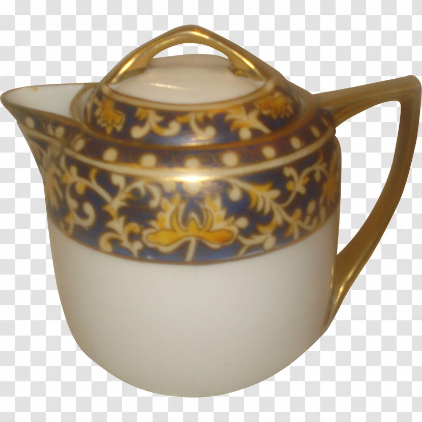 Kettle Teapot Ceramic Tableware Jug - Lid Transparent PNG
