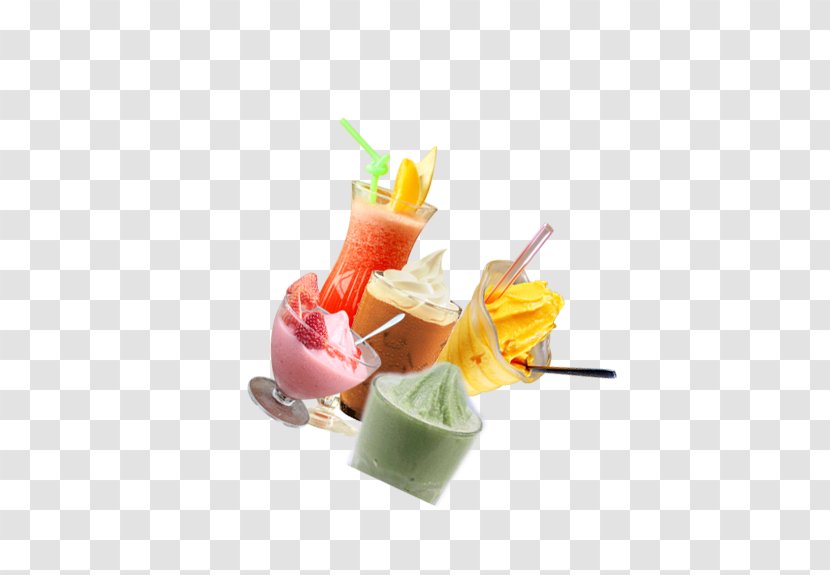 Ice Cream Cake Juice Pop - Colorful Transparent PNG
