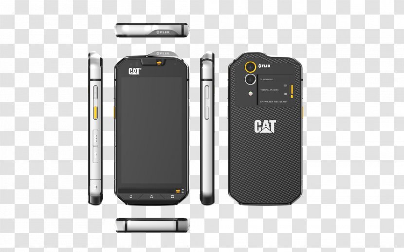 Caterpillar Inc. Smartphone Telephone Cat Phone Thermographic Camera Transparent PNG
