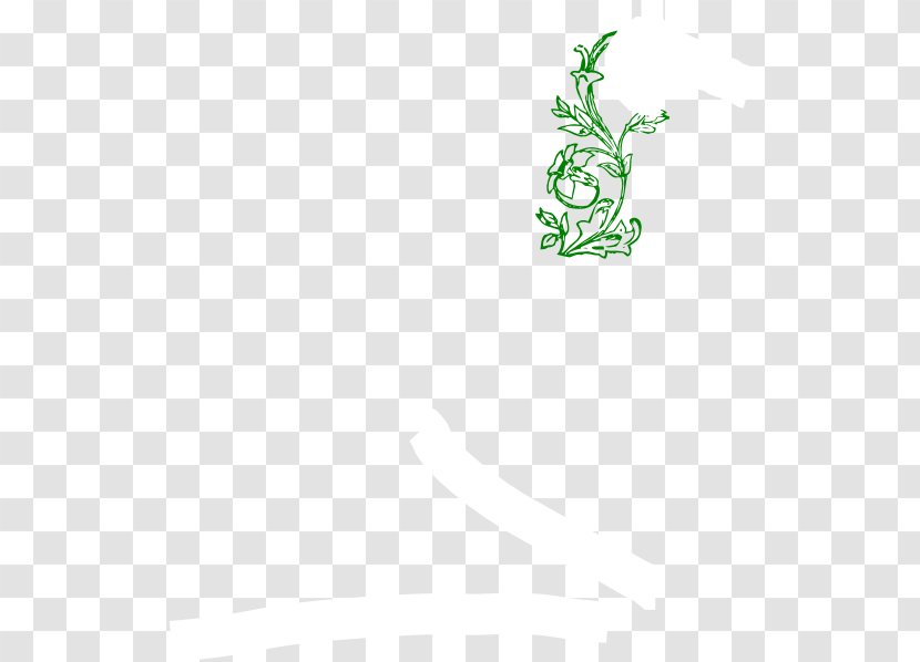 Text Logo Brouillon Font - Flower Vine Swing Transparent PNG
