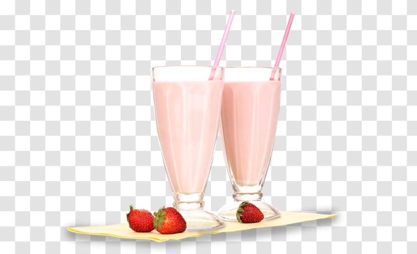 Milkshake Strawberry Juice Smoothie Health Shake - Frozen Dessert - Milk Transparent PNG