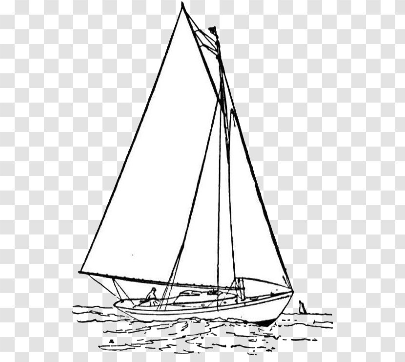 Sailboat Drawing Sailing Ship - Baltimore Clipper - Boat Transparent PNG