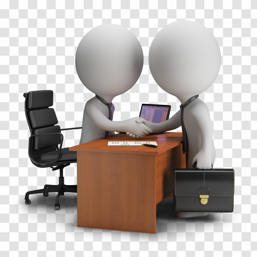Contract Businessperson Pact - Two People To Do Business Transparent PNG