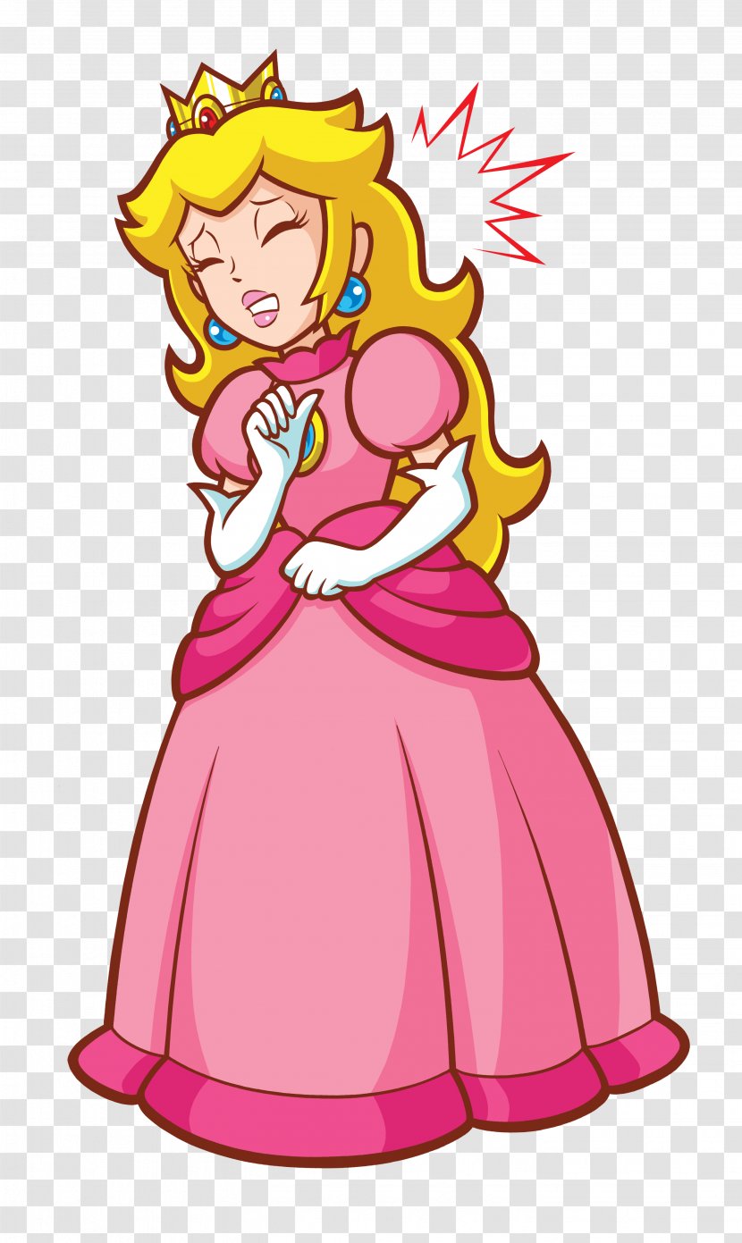 Super Princess Peach Mario Bros. Smash Melee - Art Transparent PNG