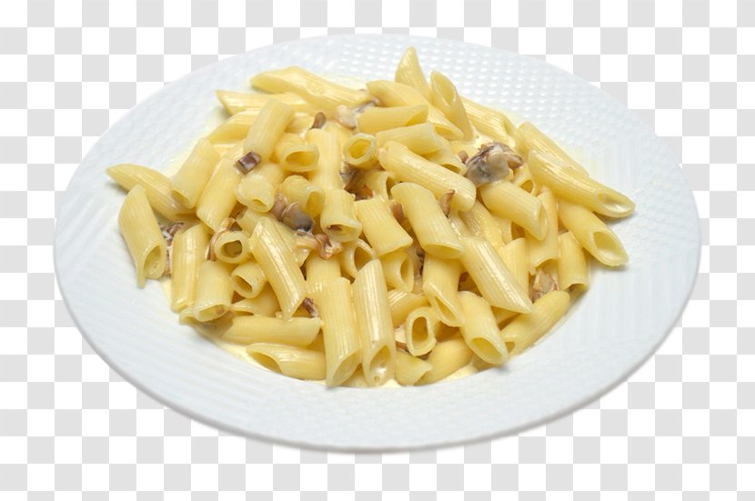 Penne Vegetarian Cuisine Taglierini Carbonara Food - Makarna Transparent PNG