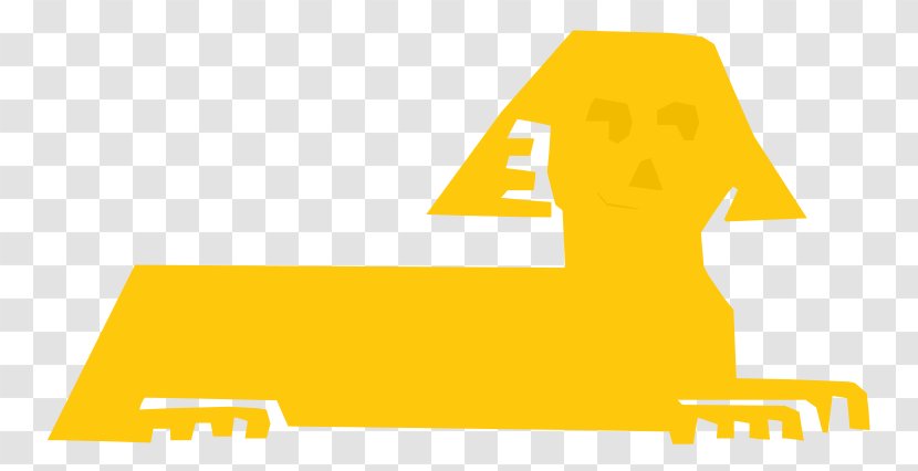 Sphinx Clip Art - Yellow Transparent PNG