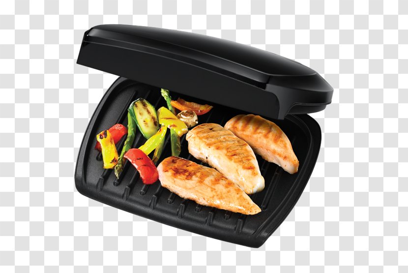 Barbecue Grilling George Foreman Grill Panini Pie Iron - Ggr50b - Russell Hobbs Transparent PNG